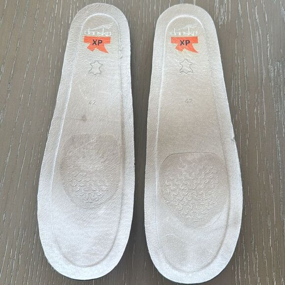 DANSKO XP Women's White Leather Professional Work Slip On Clog Shoes Size 42 EUC - Picture 11 of 13